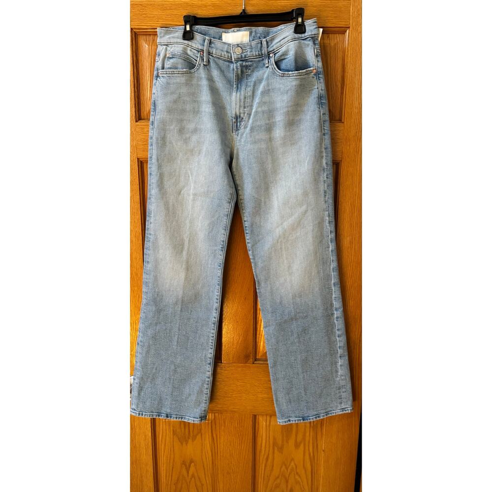 MOTHER The Kick It Wash Go Long Jeans - Women's Size 31 - Picture 4 of 9